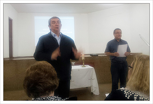 Pe. Tarcisio realiza palestra sobre 11º Plano de Pastoral na Paróquia Nossa Senhora Aparecida